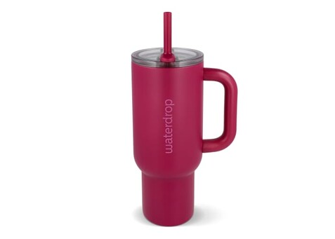 Waterdrop Explorer Thermobecher 1,1 l - Dunkelrosé bedrucken, Art.-Nr. LT47003-N0078 Waterdrop Explorer Thermobecher 1,1 l - Dunkelrosé bedrucken, Art.-Nr. LT47003-N0078