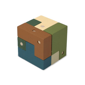 InSideOut Holzwürfel think iq puzzle - Neon Sortiment bedrucken, Art.-Nr. LT57404-N0099