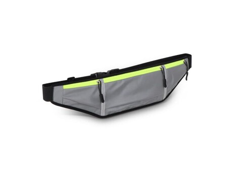 Reflektierende Sifan-Gürteltasche - Grau bedrucken, Art.-Nr. LT95325-N0061