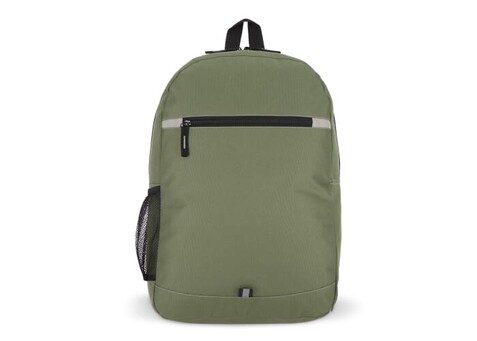 R-PET 600D Nevada Rucksack 18L - Olivgrün bedrucken, Art.-Nr. LT95354-N0043