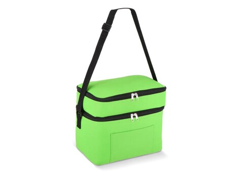 R-PET 600D Doppelfach-Kühltasche 30 x 20 x 24cm 12L - Hellgrün bedrucken, Art.-Nr. LT95393-N0032 R-PET 600D Doppelfach-Kühltasche 30 x 20 x 24cm 12L - Hellgrün bedrucken, Art.-Nr. LT95393-N0032