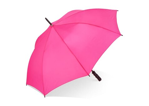 Bosco 190T Polyester 23" Stockschirm Auto offen - Rosa bedrucken, Art.-Nr. LT97120-N0076
