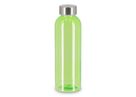 Jane Flasche aus R-PET 500 ml - Transparent / Hellgrün bedrucken, Art.-Nr. LT98899-N0432 Jane Flasche aus R-PET 500 ml - Transparent / Hellgrün bedrucken, Art.-Nr. LT98899-N0432