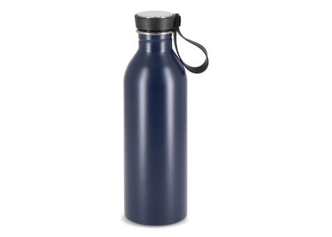 Lucy Flasche aus R-Edelstahl 500ml - Dunkelblau bedrucken, Art.-Nr. LT98910-N0010