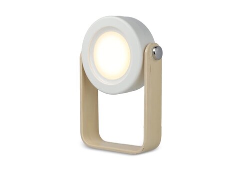 Coollux Multifunktions-LED-Lampe mit Bambusgriff - Weiss bedrucken, Art.-Nr. LT40724-N0001 Coollux Multifunktions-LED-Lampe mit Bambusgriff - Weiss bedrucken, Art.-Nr. LT40724-N0001