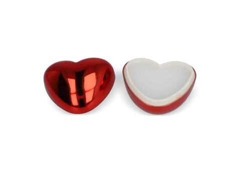 Lippenbalsam in metallischer Herzformdose - Rot bedrucken, Art.-Nr. LT90487-N0021 Lippenbalsam in metallischer Herzformdose - Rot bedrucken, Art.-Nr. LT90487-N0021