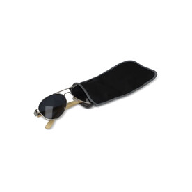 R-PET Sublimation Mikrofaserbrillenetui - Schwarz bedrucken, Art.-Nr. LT86725-N0002