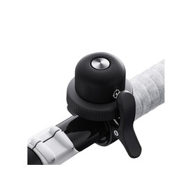 Aqiila Tagbird – Fahrradklingel mit wasserdichter Smartfinder - Schwarz bedrucken, Art.-Nr. LT45202-N0002