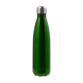 Doppelwandige Flasche Lombok | Original | 500 ml – Grün bedrucken, Art.-Nr. 004999999_8223