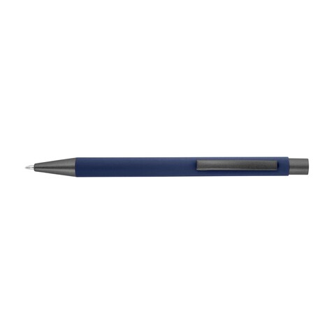 Kugelschreiber Emmett | Original | Gummibeschichtung – Blau bedrucken, Art.-Nr. 005999999_8298