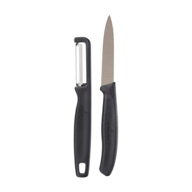 Victorinox Tranchierset | 2-teilig – Schwarz bedrucken, Art.-Nr. 001999999_1506348