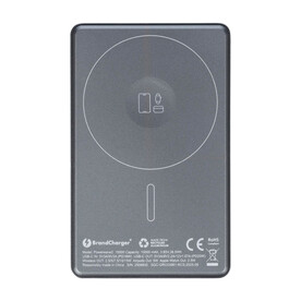 BrandCharger Powerbank Powerwave 2 | 10.000 mAh – stahlgrau bedrucken, Art.-Nr. 411999999_1507366