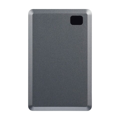 BrandCharger Powerbank Powerwave 2 | Recycelt | 5.000 mAh – stahlgrau bedrucken, Art.-Nr. 411999999_1507367