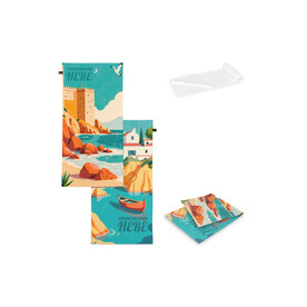 R-PET Frottierhandtuch 70x140 cm (300 g/m²) Sublimation bedrucken, Art.-Nr. LT97226