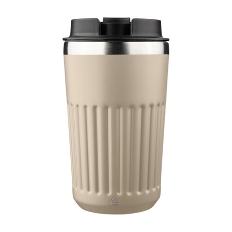 Recycelter Edelstahl-Reisebecher (400 ml) Chiara – beige bedrucken, Art.-Nr. 357999999_1353907 Recycelter Edelstahl-Reisebecher (400 ml) Chiara – beige bedrucken, Art.-Nr. 357999999_1353907