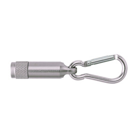 Schlüsselanhänger mit Lampe Tracy – Silber bedrucken, Art.-Nr. 032999999_432009