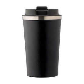 Thermobecher Sofia | 380 ml – Schwarz bedrucken, Art.-Nr. 001999999_668115