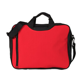 Umhängetasche Nicola | 600D | 6 l – Rot bedrucken, Art.-Nr. 008999999_6157