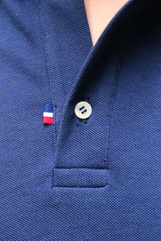 PIERROT Polo Unisex - Navy bedrucken, Art.-Nr. A04330-NY-XS PIERROT Polo Unisex - Navy bedrucken, Art.-Nr. A04330-NY-XS