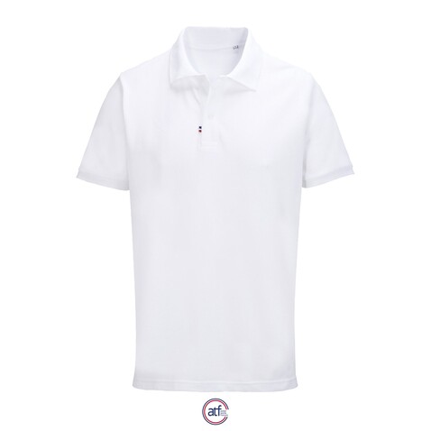 PIERROT Polo Unisex - White bedrucken, Art.-Nr. A04330-WH-XS