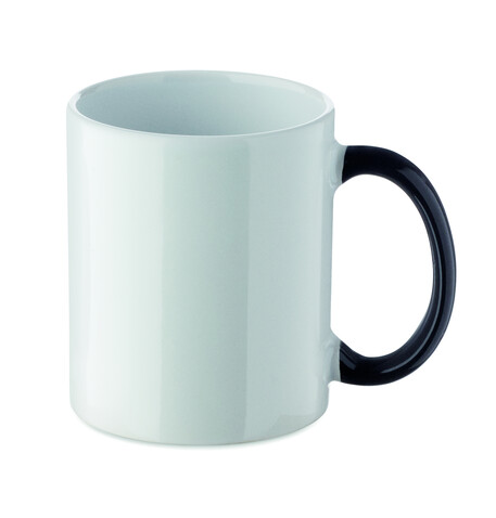 Keramikbecher 300ml - Schwarz/Rot bedrucken, Art.-Nr. CX1571-83 Keramikbecher 300ml - Schwarz/Rot bedrucken, Art.-Nr. CX1571-83