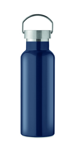 Doppelwandige Flasche 500 ml - Marineblau bedrucken, Art.-Nr. MO2107-85 Doppelwandige Flasche 500 ml - Marineblau bedrucken, Art.-Nr. MO2107-85