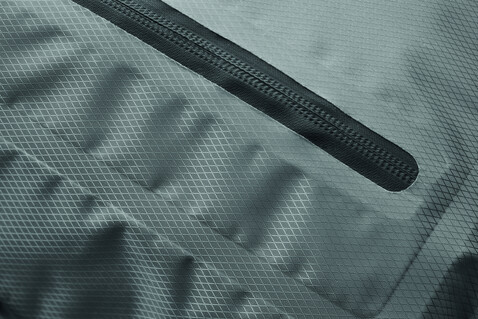 Rolltop-Tasche RPET - Steingrau bedrucken, Art.-Nr. MO2181-15