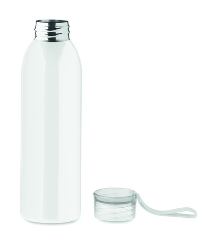 Edelstahlflasche 650ml - Weiß bedrucken, Art.-Nr. MO2241-06