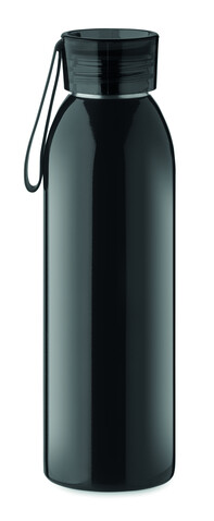Edelstahlflasche 650ml - Schwarz bedrucken, Art.-Nr. MO2241-03 Edelstahlflasche 650ml - Schwarz bedrucken, Art.-Nr. MO2241-03