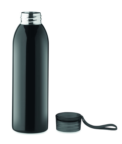 Edelstahlflasche 650ml - Schwarz bedrucken, Art.-Nr. MO2241-03 Edelstahlflasche 650ml - Schwarz bedrucken, Art.-Nr. MO2241-03
