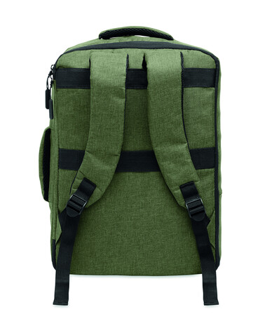 15" Laptop-Rucksack - Armeegrün bedrucken, Art.-Nr. MO2305-49