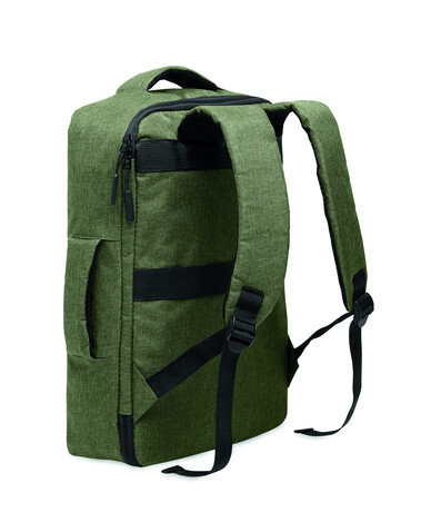 15" Laptop-Rucksack - Armeegrün bedrucken, Art.-Nr. MO2305-49