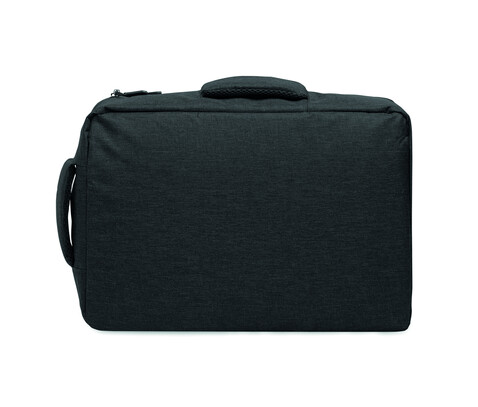 15" Laptop-Rucksack - Schwarz bedrucken, Art.-Nr. MO2305-03