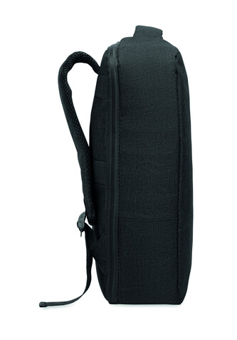 15" Laptop-Rucksack - Schwarz bedrucken, Art.-Nr. MO2305-03