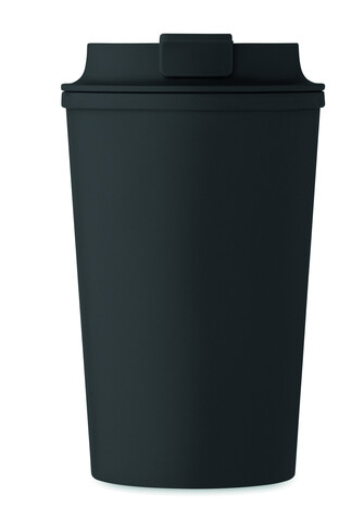 Doppelwandiger Becher 350 ml - Schwarz bedrucken, Art.-Nr. MO2310-03 Doppelwandiger Becher 350 ml - Schwarz bedrucken, Art.-Nr. MO2310-03