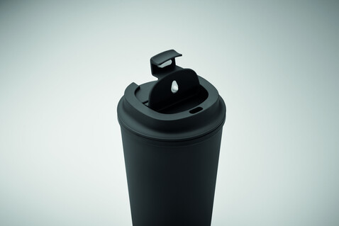 Doppelwandiger Becher 350 ml - Schwarz bedrucken, Art.-Nr. MO2310-03 Doppelwandiger Becher 350 ml - Schwarz bedrucken, Art.-Nr. MO2310-03