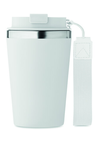 Doppelwandiger Trinkbecher 350 - Weiß bedrucken, Art.-Nr. MO2317-06 Doppelwandiger Trinkbecher 350 - Weiß bedrucken, Art.-Nr. MO2317-06