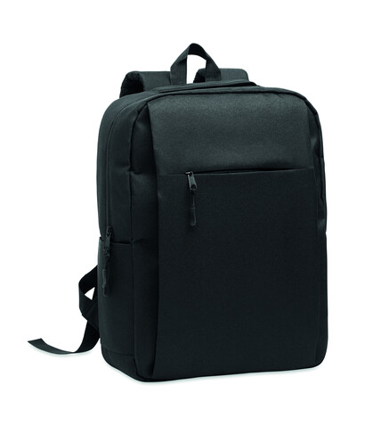 15" Laptop-Rucksack - Schwarz bedrucken, Art.-Nr. MO2318-03 15" Laptop-Rucksack - Schwarz bedrucken, Art.-Nr. MO2318-03