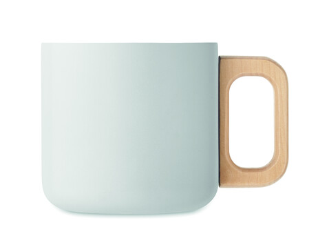 Doppelwandiger Becher 350 ml - Weiß bedrucken, Art.-Nr. MO2325-06