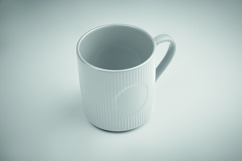 Keramikbecher matt 340ml - Weiß bedrucken, Art.-Nr. MO2397-06 Keramikbecher matt 340ml - Weiß bedrucken, Art.-Nr. MO2397-06