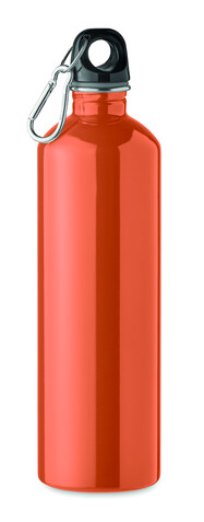 Trinkflasche recycelter 750 ml - Orange bedrucken, Art.-Nr. MO2404-10