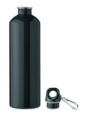 Trinkflasche recycelter 750 ml - Schwarz bedrucken, Art.-Nr. MO2404-03 Trinkflasche recycelter 750 ml - Schwarz bedrucken, Art.-Nr. MO2404-03