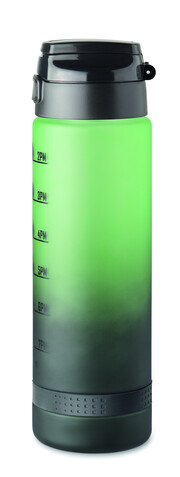 Sport-Trinkflasche RPET 1L - Grün bedrucken, Art.-Nr. MO2409-09 Sport-Trinkflasche RPET 1L - Grün bedrucken, Art.-Nr. MO2409-09