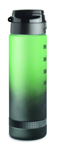 Sport-Trinkflasche RPET 1L - Grün bedrucken, Art.-Nr. MO2409-09 Sport-Trinkflasche RPET 1L - Grün bedrucken, Art.-Nr. MO2409-09