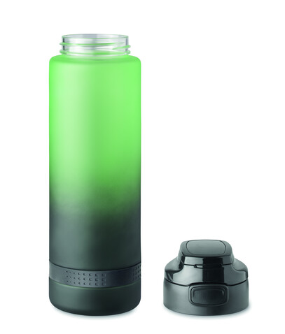 Sport-Trinkflasche RPET 1L - Grün bedrucken, Art.-Nr. MO2409-09 Sport-Trinkflasche RPET 1L - Grün bedrucken, Art.-Nr. MO2409-09