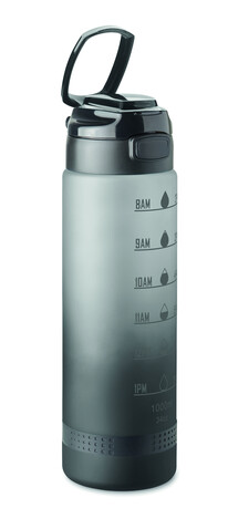 Sport-Trinkflasche RPET 1L - Weiß bedrucken, Art.-Nr. MO2409-06