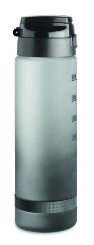 Sport-Trinkflasche RPET 1L - Weiß bedrucken, Art.-Nr. MO2409-06