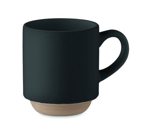 Keramikbecher 170 ml - Schwarz bedrucken, Art.-Nr. MO2493-03