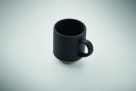Keramikbecher 170 ml - Schwarz bedrucken, Art.-Nr. MO2493-03