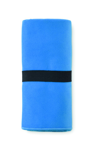 Sport-/Strandtuch Mikrofaser - Blau bedrucken, Art.-Nr. MO2583-04